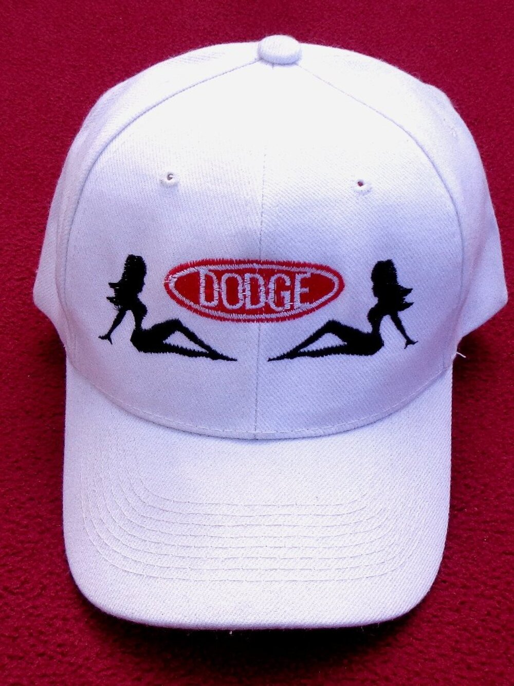 very nice dodge strap back baseball cap